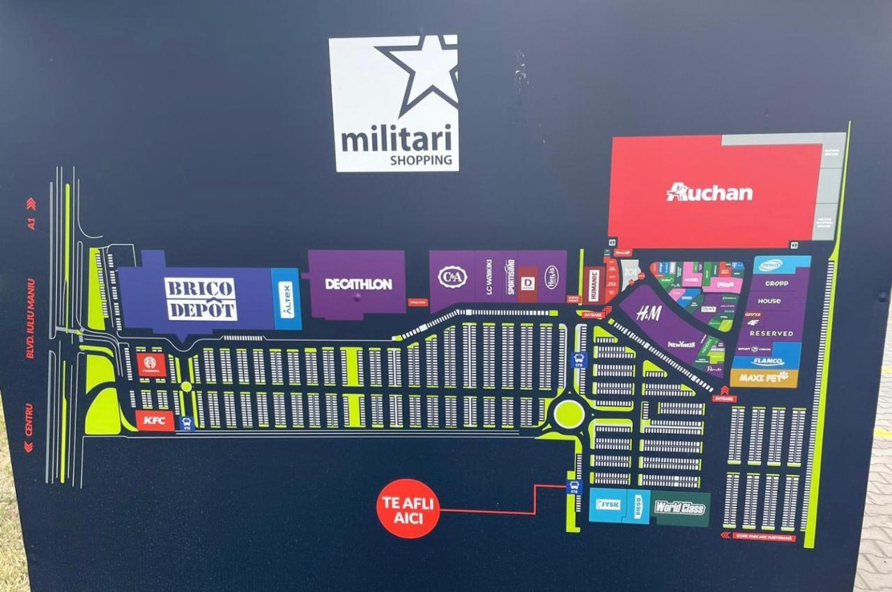 Militari Comfort Apartment Roşu Kültér fotó